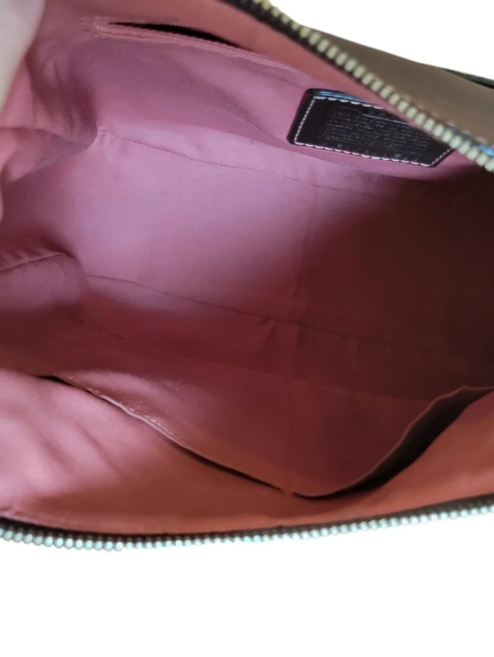 Y2K Coach Chelsea Brown Pebbled Leather Hobo Shoulder Bag Purse